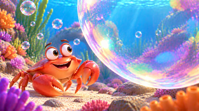 Scene 8 - Crabby Bubble Pop