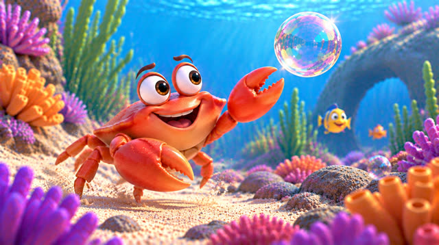 Scene 10 - Crabby Bubble Pop
