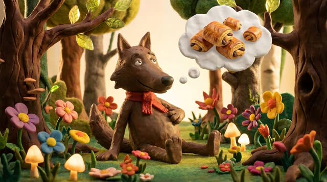 Scene 4 - Loulou, le Loup Gourmand et Gâteau