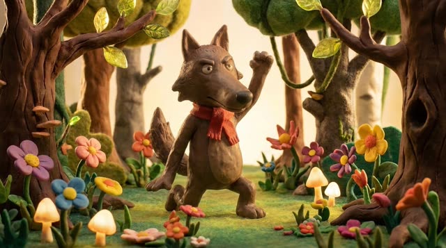 Scene 8 - Loulou, le Loup Gourmand et Gâteau