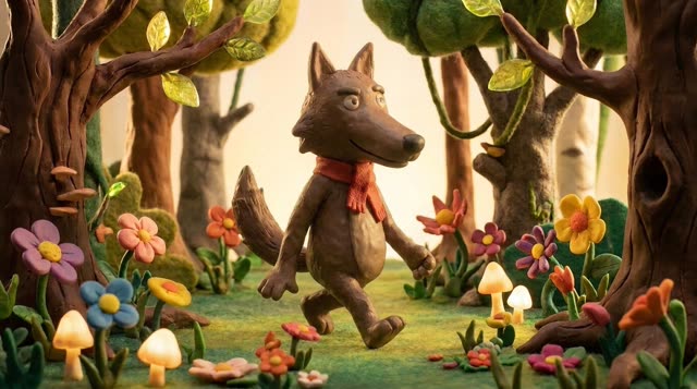 Scene 9 - Loulou, le Loup Gourmand et Gâteau