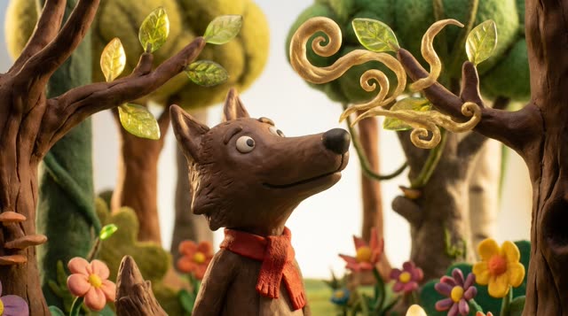 Scene 10 - Loulou, le Loup Gourmand et Gâteau