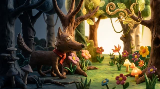 Scene 11 - Loulou, le Loup Gourmand et Gâteau