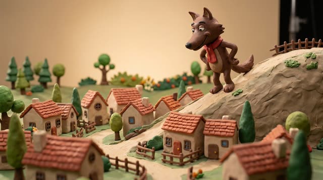 Scene 15 - Loulou, le Loup Gourmand et Gâteau