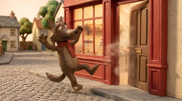 Scene 22 - Loulou, le Loup Gourmand et Gâteau