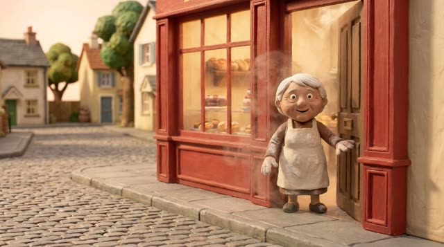 Scene 23 - Loulou, le Loup Gourmand et Gâteau