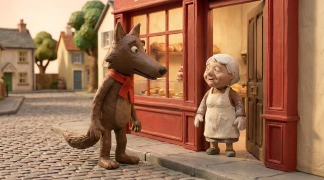 Scene 24 - Loulou, le Loup Gourmand et Gâteau