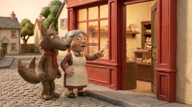 Scene 27 - Loulou, le Loup Gourmand et Gâteau