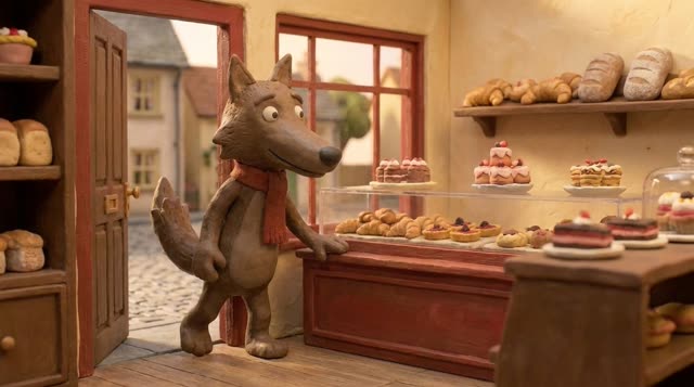 Scene 28 - Loulou, le Loup Gourmand et Gâteau