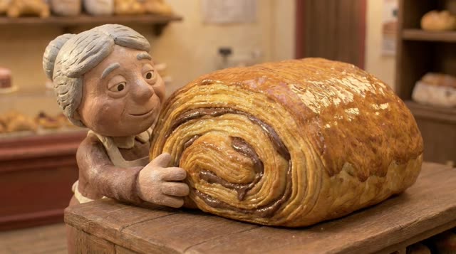 Scene 31 - Loulou, le Loup Gourmand et Gâteau