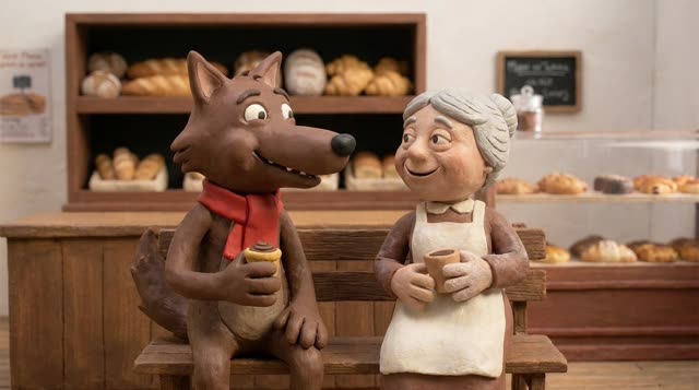 Scene 35 - Loulou, le Loup Gourmand et Gâteau