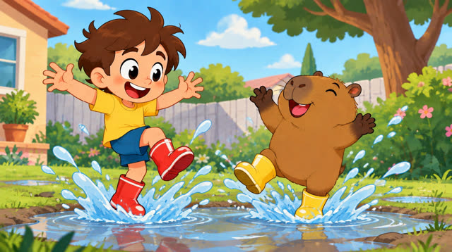 Scene 4 - O menino e a capivara