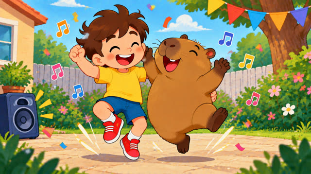 Scene 11 - O menino e a capivara
