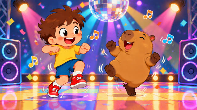 Scene 14 - O menino e a capivara
