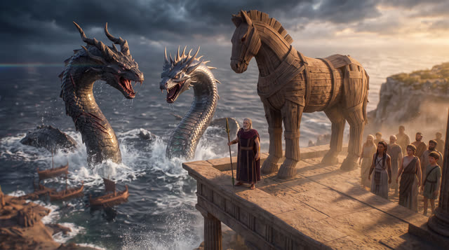 Scene 26 - Le Cheval de Troie