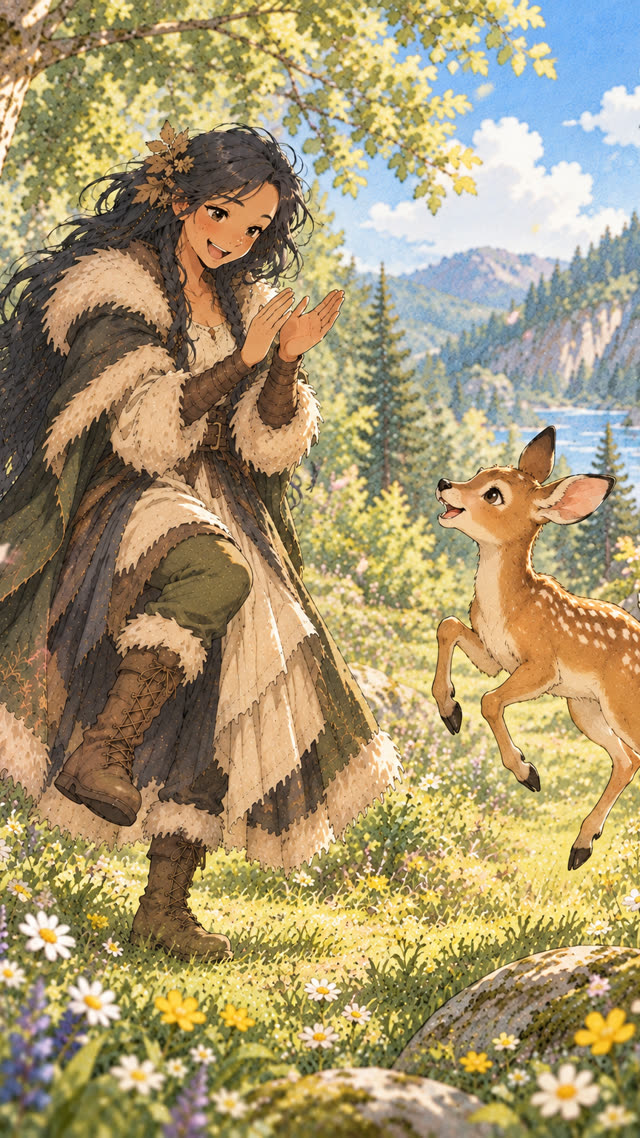 Scene 2 - Le faon qui voulait danser