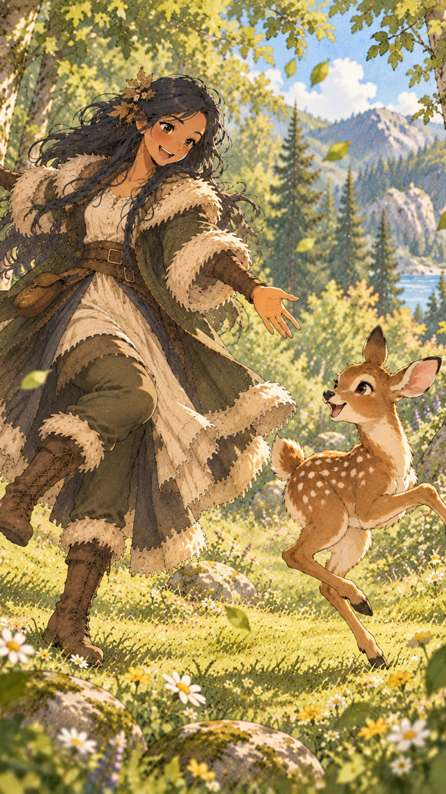 Scene 4 - Le faon qui voulait danser