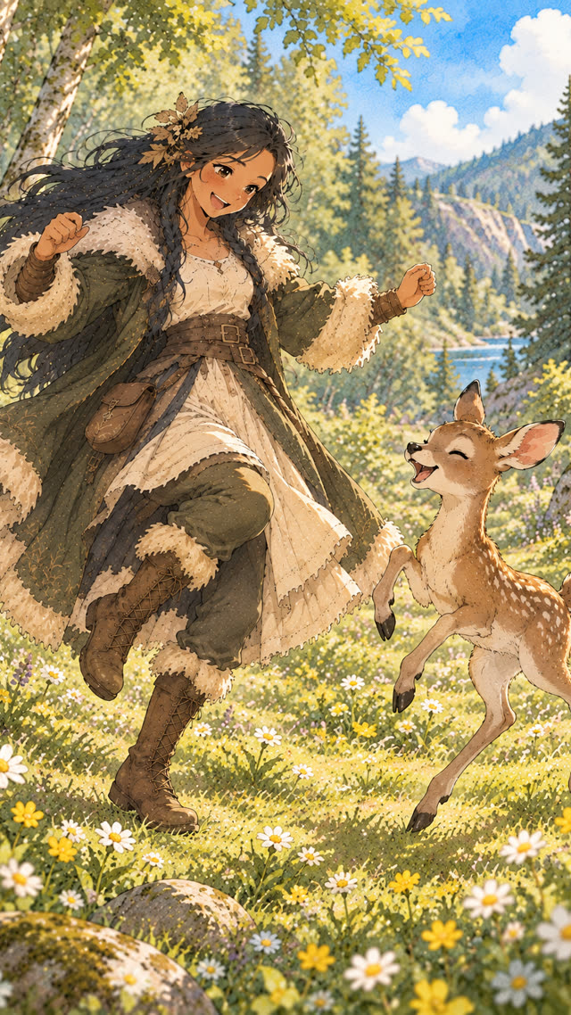 Scene 6 - Le faon qui voulait danser
