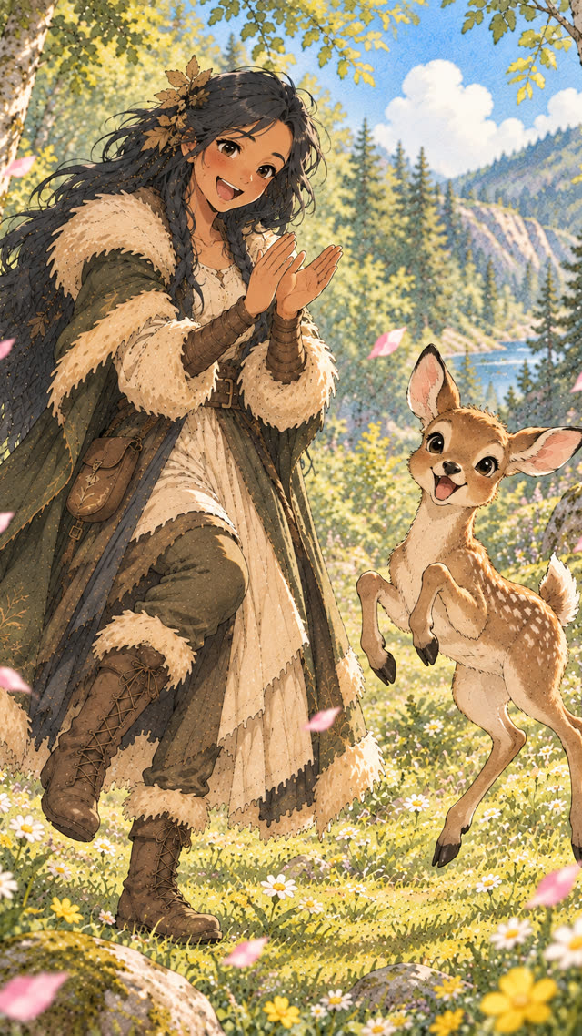 Scene 7 - Le faon qui voulait danser