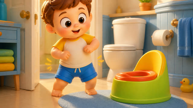 Scene 9 - Uh-Oh! I Gotta Go! 🚽 | Funny Potty Song for Kids | TinyTale Kids