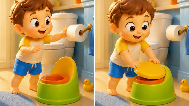 Scene 16 - Uh-Oh! I Gotta Go! 🚽 | Funny Potty Song for Kids | TinyTale Kids