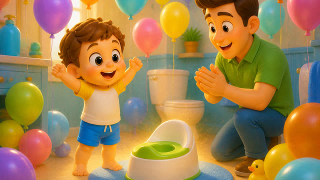 Scene 22 - Uh-Oh! I Gotta Go! 🚽 | Funny Potty Song for Kids | TinyTale Kids