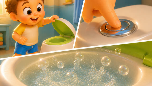 Scene 23 - Uh-Oh! I Gotta Go! 🚽 | Funny Potty Song for Kids | TinyTale Kids