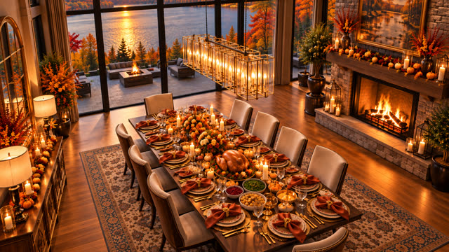 Scene 1 - Thanksgiving Dinner