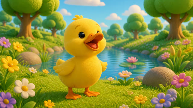 Scene 2 - five little ducks