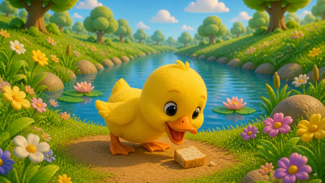 Scene 4 - five little ducks