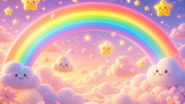 Scene 1 - 🌈🤗 Rainbow Hug Parade Storyboard