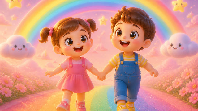 Scene 9 - 🌈🤗 Rainbow Hug Parade Storyboard