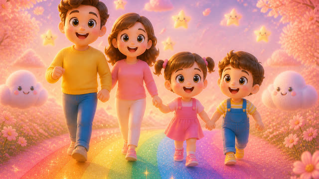 Scene 10 - 🌈🤗 Rainbow Hug Parade Storyboard