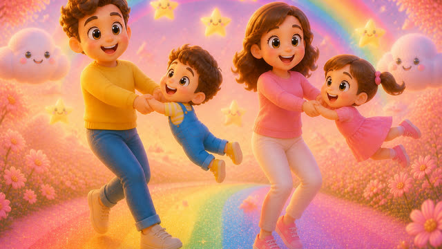 Scene 15 - 🌈🤗 Rainbow Hug Parade Storyboard