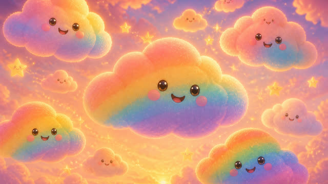 Scene 23 - 🌈🤗 Rainbow Hug Parade Storyboard