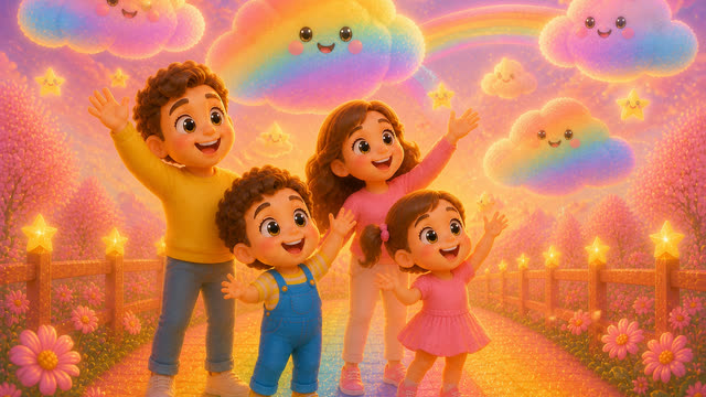 Scene 24 - 🌈🤗 Rainbow Hug Parade Storyboard