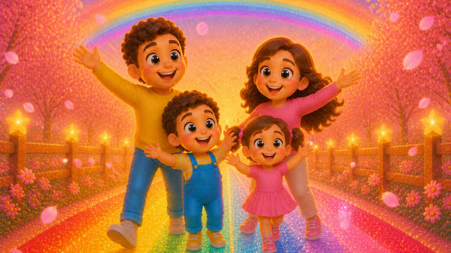 Scene 31 - 🌈🤗 Rainbow Hug Parade Storyboard
