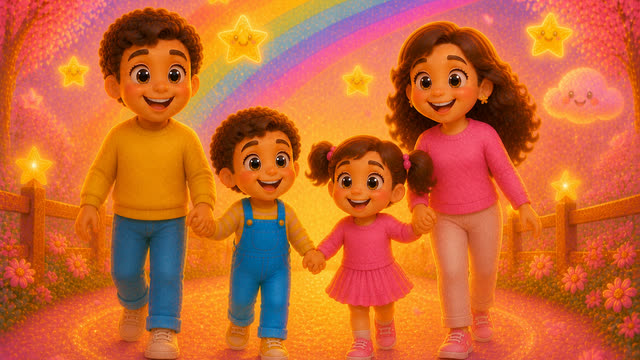 Scene 41 - 🌈🤗 Rainbow Hug Parade Storyboard