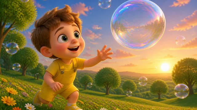 Scene 3 - Bubble Pop Parade