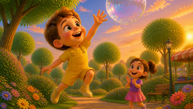 Scene 25 - Bubble Pop Parade