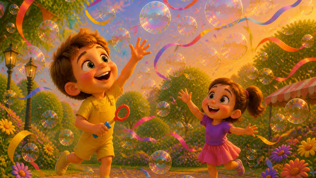 Scene 28 - Bubble Pop Parade