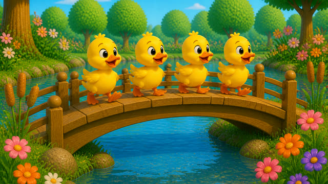 Scene 11 - Five Little Ducklings 🐥