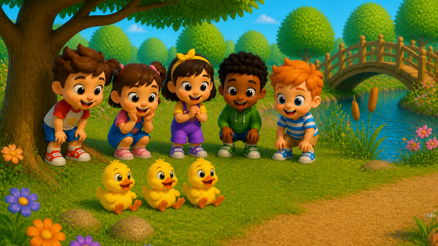 Scene 15 - Five Little Ducklings 🐥