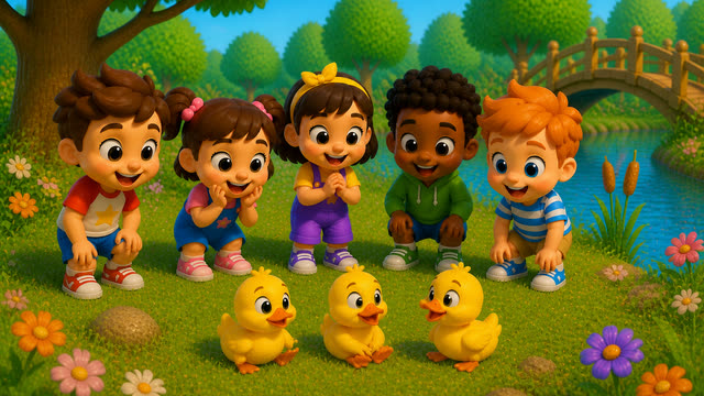 Scene 16 - Five Little Ducklings 🐥