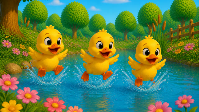 Scene 17 - Five Little Ducklings 🐥