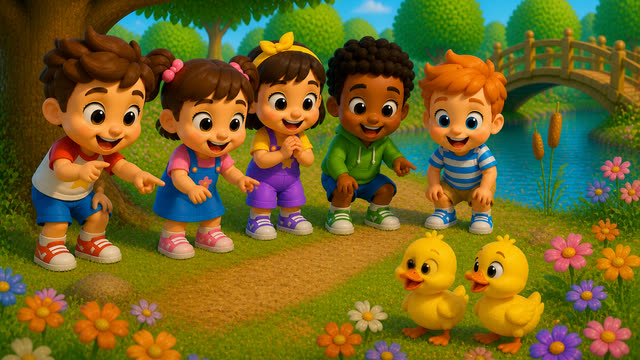 Scene 19 - Five Little Ducklings 🐥