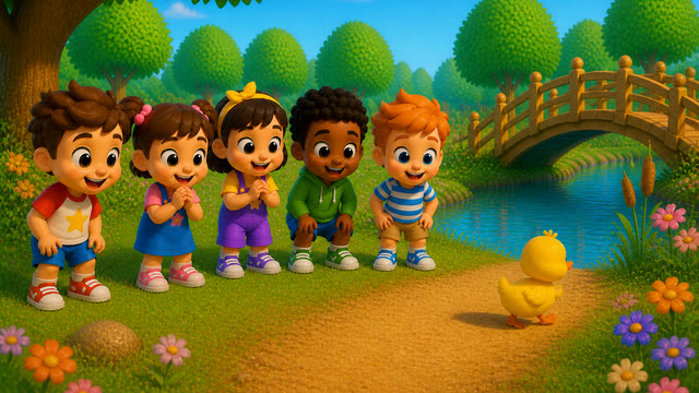 Scene 21 - Five Little Ducklings 🐥
