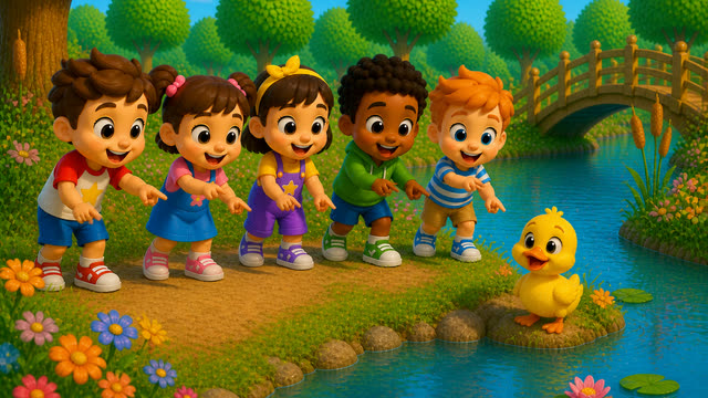 Scene 22 - Five Little Ducklings 🐥