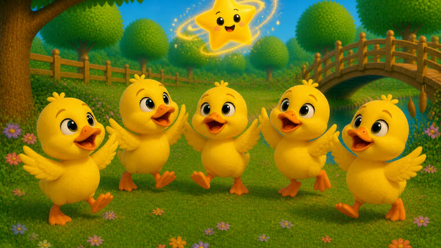 Scene 29 - Five Little Ducklings 🐥