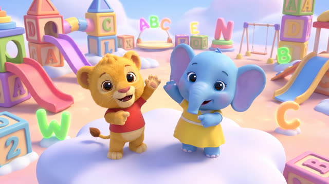 Scene 1 - 🌈🔤 BoboLand – ABC Alphabet Adventure! 🎶